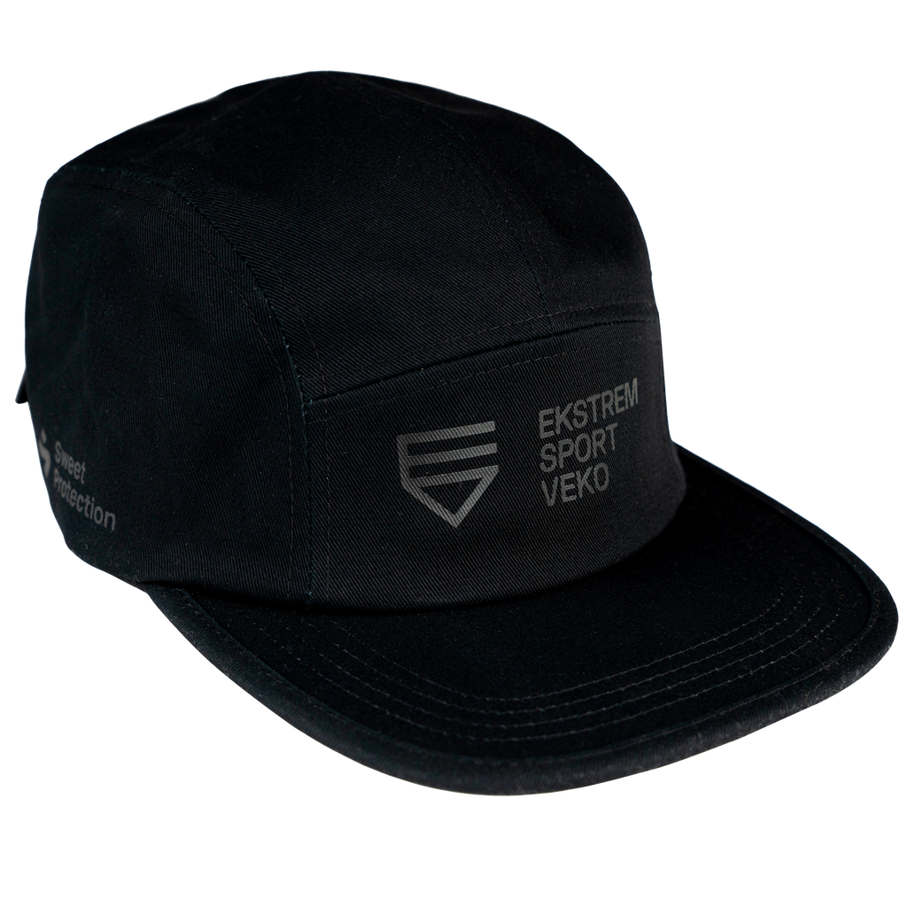 5-panel Cap - BLACK