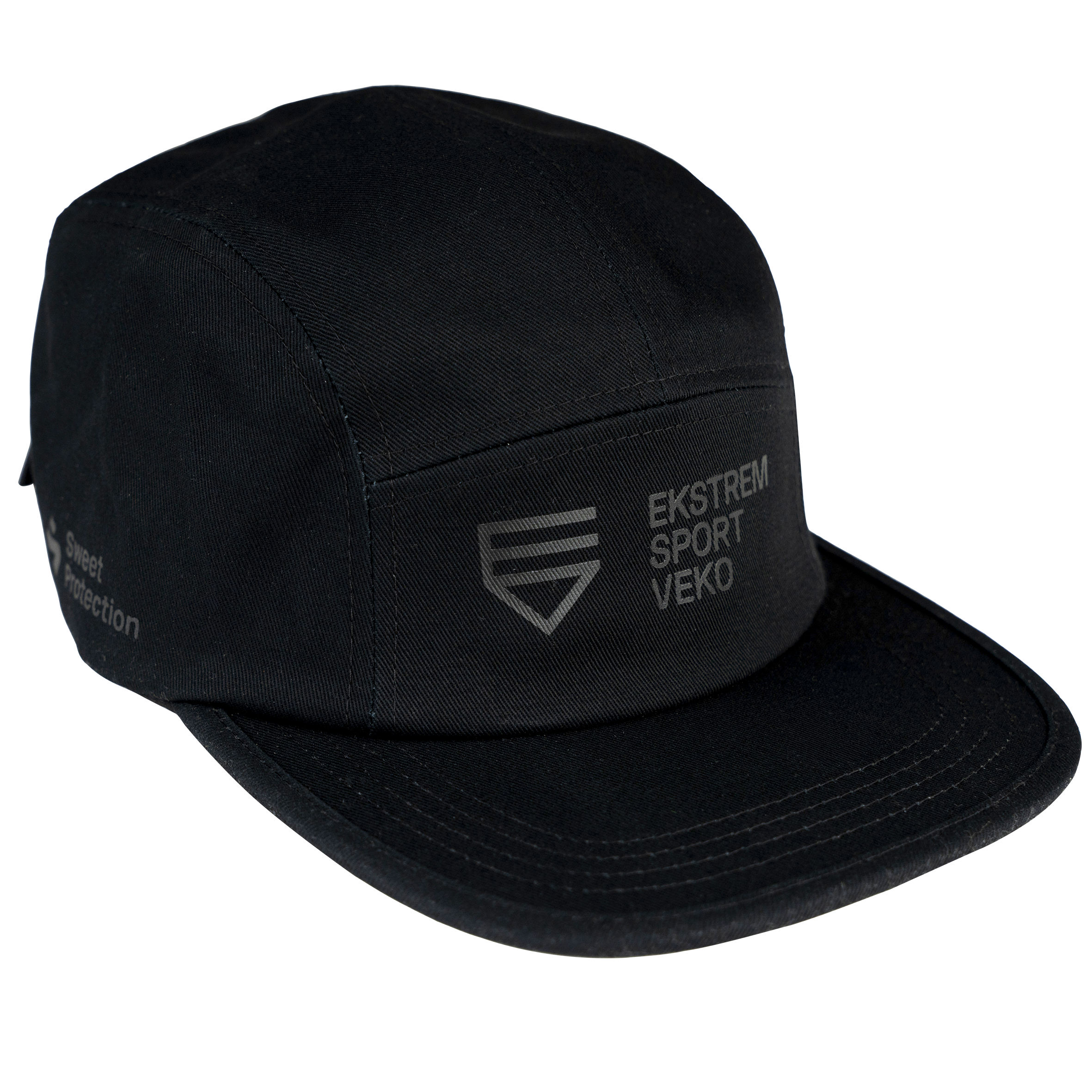 5-panel Cap - BLACK