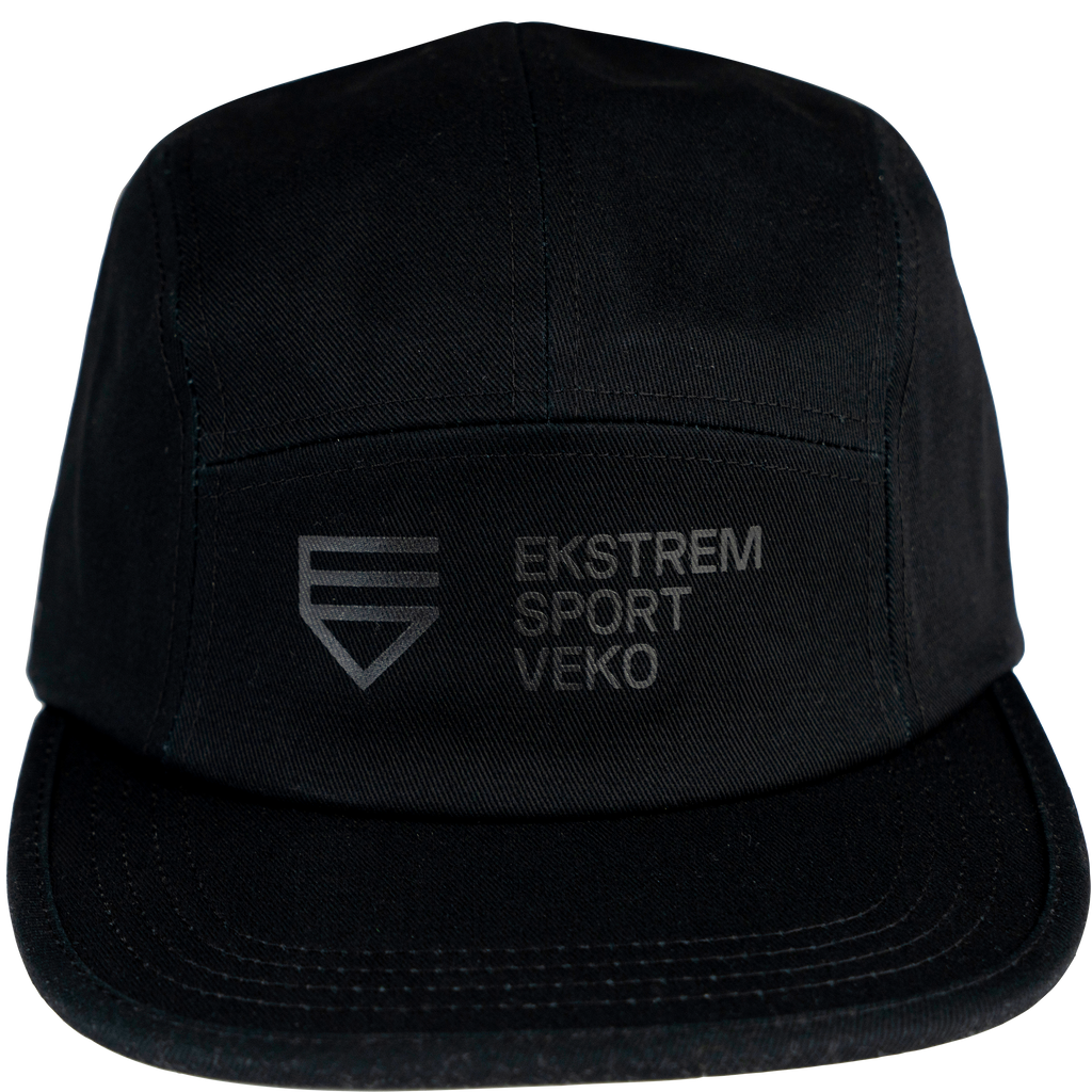 5-panel Cap - BLACK